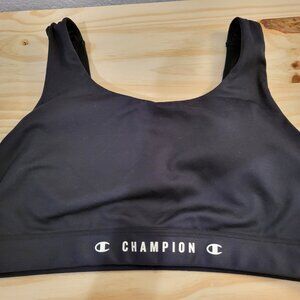 Champion black sports bra